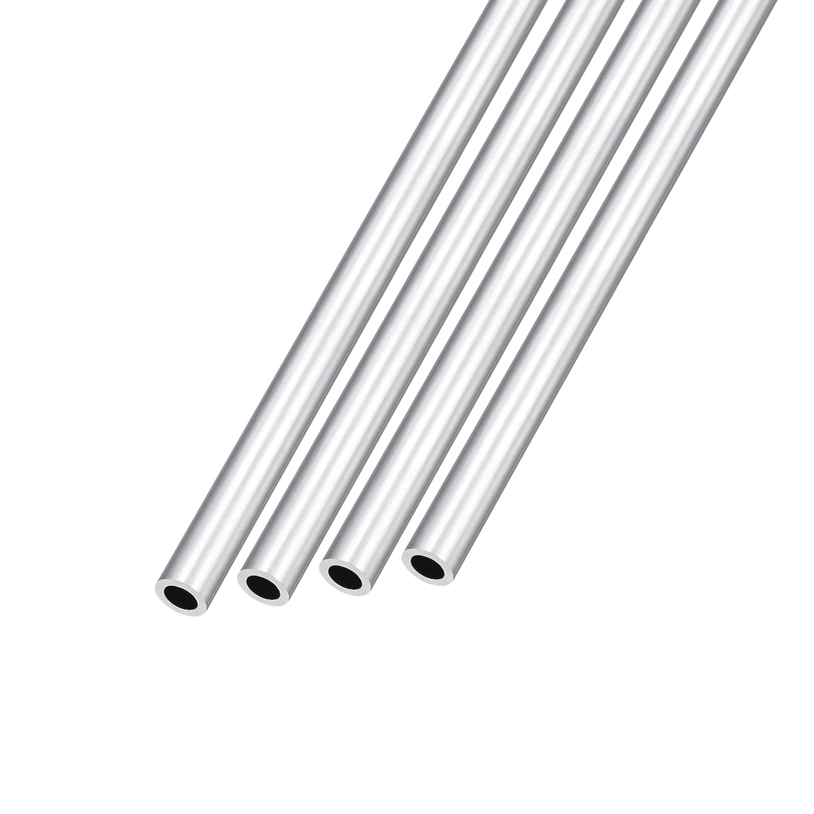 Tube en aluminium 6063 rond 6mm x 300mm idéal pour profilé de machine et châssis DIY