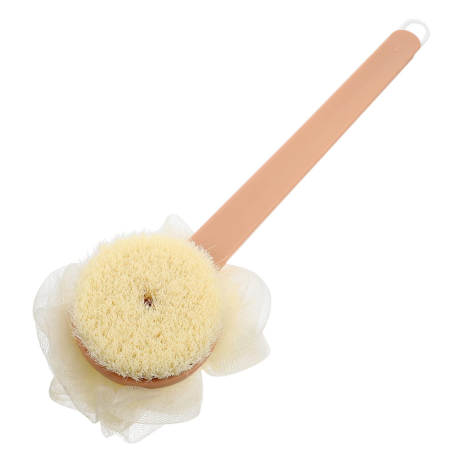 FRCOLOR 2 Piezas Cepillo De Baño De Mango Largo Cepillo De Cuerpo De Baño Cepillo De Esponja De Baño Cepillo De Limpieza De La Piel Depurador De Ducha Páginas Perder Malla Lavado De Cuerpo