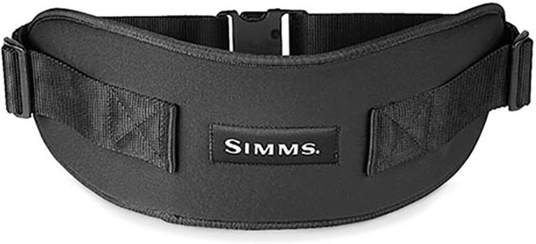 Simms BackSaver Wading Belt, Reduces Lower Back Pain & Stress, 30" to 46", Black