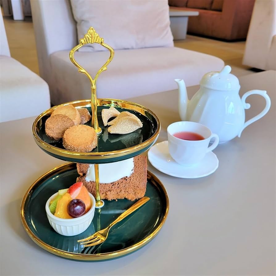 Amazon｜アフタヌーンティー ケーキスタンド 2段 デザート