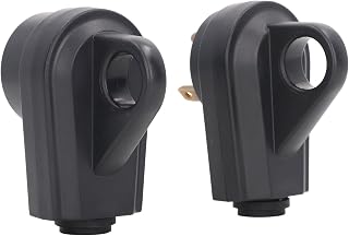 Male Female Receptacle Plug, 30 AMP Ergonomic Handle Reliable Construction RV Receptacle Plug Set Compact Functionality for Replacement