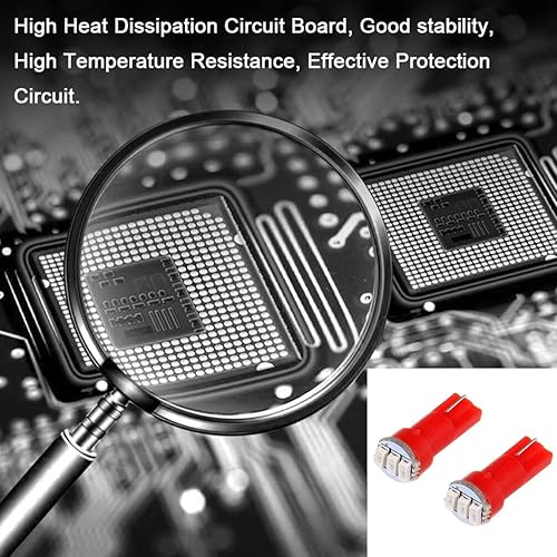 Miniatura 6 de SCITOO 20 x T5 Twist Lock Socket para Buick For Allure 2005-2010 para Buick para Cascada 2016-2017 para Buick For Century 1990-2005 para Buick para