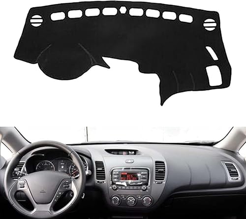 Miniatura 3 de Cubierta de tablero de instrumentos para Kia Forte Cerato 2014 2015 2016 2017 cubierta de tablero de instrumentos Mat Parasol proteger alfombra
