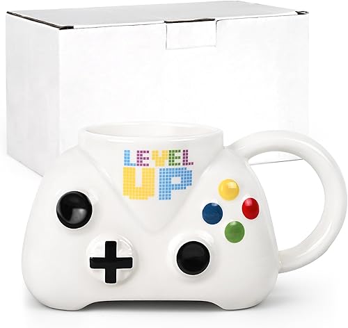 Miniatura 7 de Cabtnca Regalos para jugadores, tazas de juego, regalo de Navidad para hombres, adolescentes, niños, regalo de elefante blanco para adultos, regalos