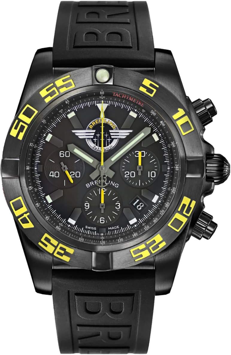 BreitlingChronomat 44 Blacksteel Limited Edition Men's Watch MB01109P/BD48-153S