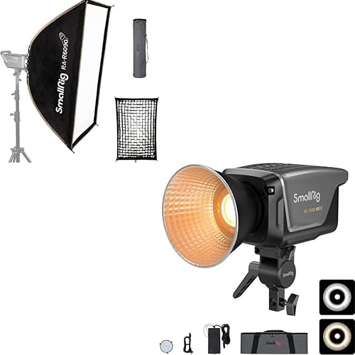 Miniatura 1 de Paquete SmallRig RC 350B 350W Bi-Color COB LED Luz de video +