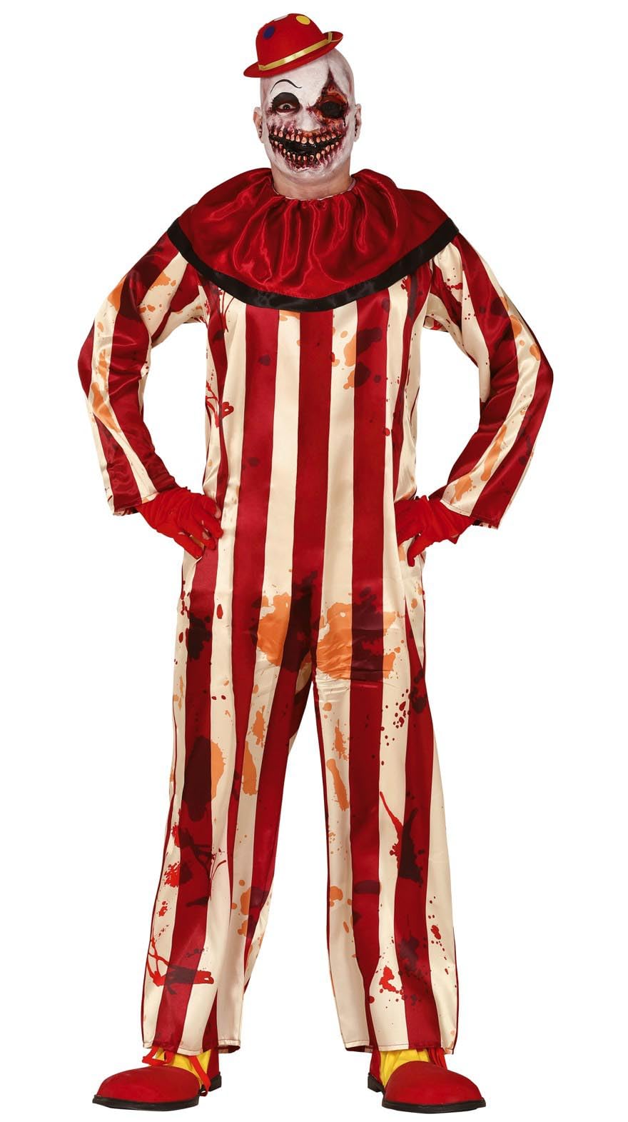 FIESTAS GUIRCA Bloody Clown costume for men