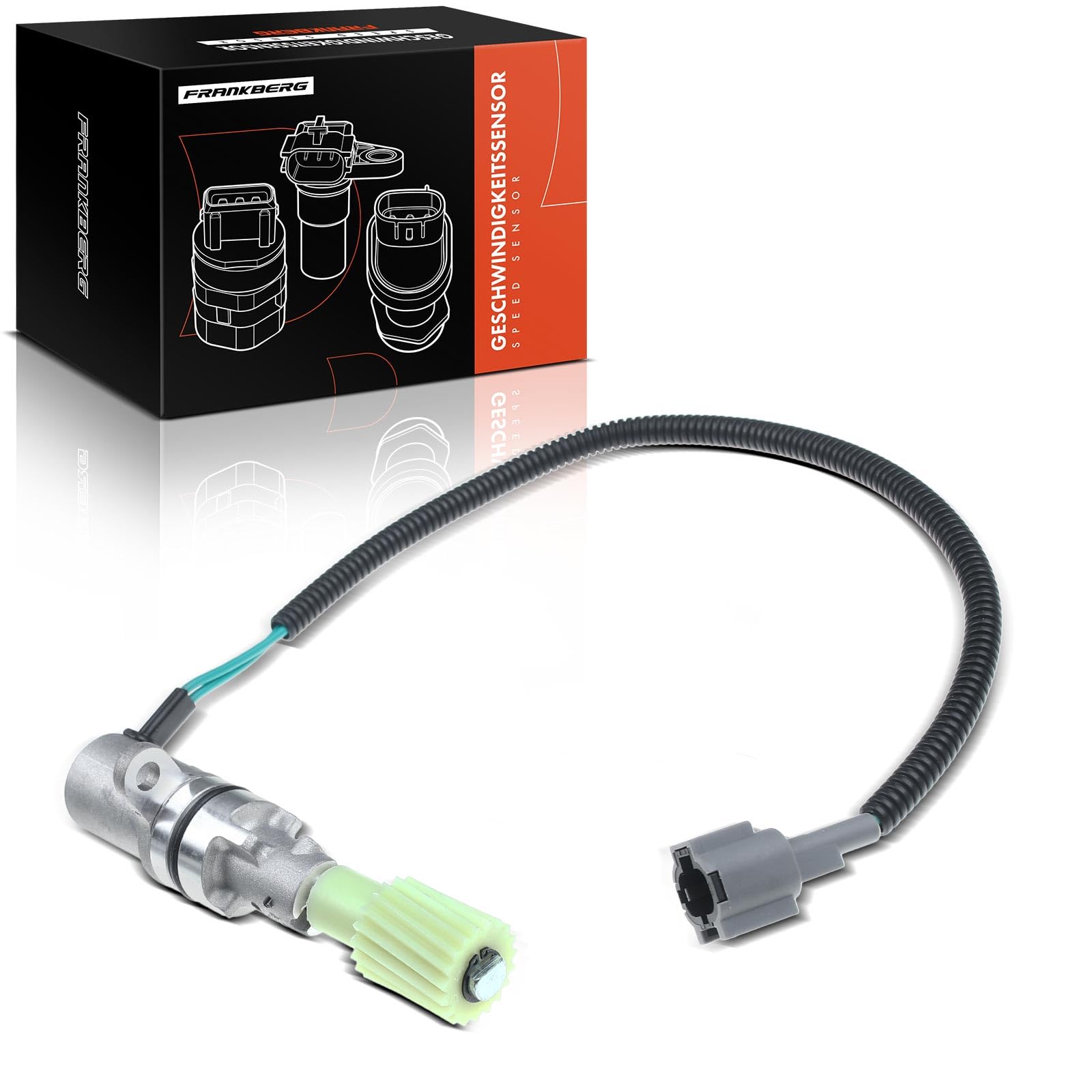 2-Pin Speed Sensor for Navara D21 D22 NP300 D40 D22 Pathfinder I WD21 Pick-up I II III D21 D22 Terrano I II WD21 R20 Xterra WD22_ 2.4L-3.0L 1985-0911414 603