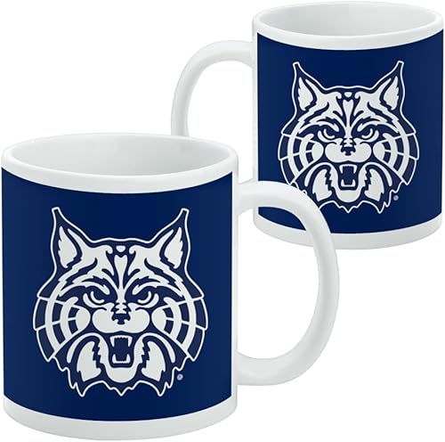 Vista 1221 de GRAPHICS & MORE Taza de café de cerámica con logotipo secundario de la Universidad Bob Jones, tazas de regalo novedosas para café, té y bebidas