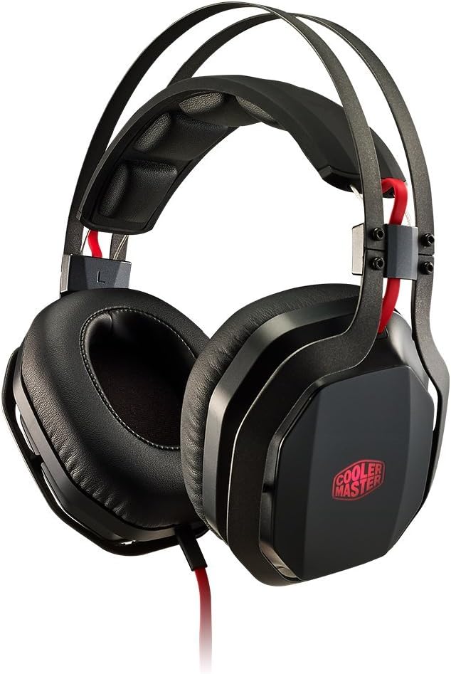 Cooler Master Pulse MH-750 Over-Ear Headset with Mic, Virtual 7.1 Channel Surround Sound with Exclusive Bass FX Technology