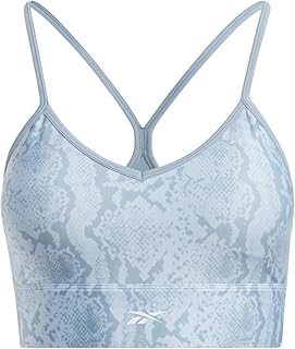 حمالة صدر رياضية ايدنتيتي بتصميم مطبوع بالكامل للنساء من ريبوك