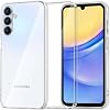 حافظة KZY Contact Super Silicone الشفافة مع غطاء لحماية الكاميرا متوافقة مع Samsung Galaxy A35