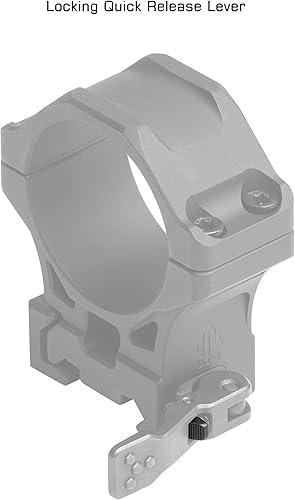 Miniatura 4 de UTG ACCU-SYNC QR 1.339 in Med. Anillos de alcance de perfil, Picatinny, negro