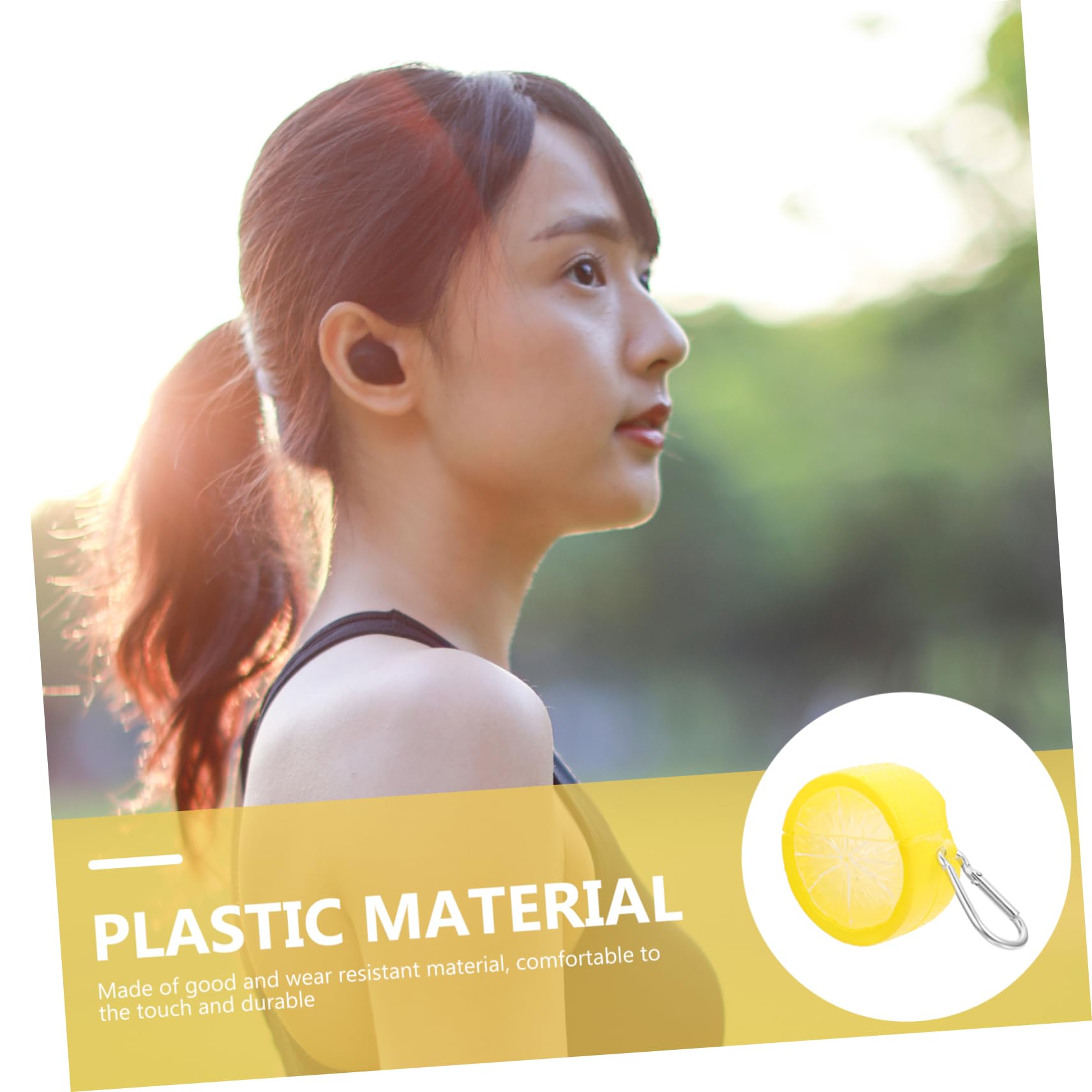 DOITOOL 3stücke Kreative Zitronenförmige Schutzhülle Für -ohrhörer Passend Für Schützende Ohrhörerhülle Stylischer Earbuds Protector Für Unterwegs