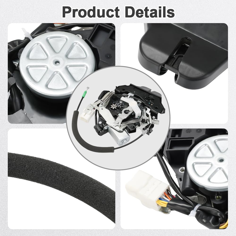 Tailgate Lock Trunk Latch Actuator Motor Compatible with Lexus LS460 LS460L 2007-2012 LS600H 2008-2012 Replacement for 6465050040 6465050030 64650-50040 64650-50030