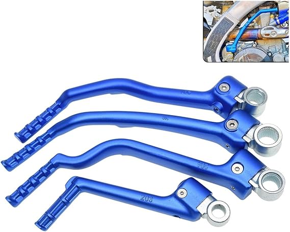 Engine Start Lever Motorcycle Dirt Bike Forged Kick Start Lever Pedal for YZ 250F 450F 250FX 450FX 125 250 250X WR