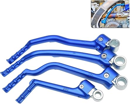 Engine Start Lever Motorcycle Dirt Bike Forged Kick Start Lever Pedal for YZ 250F 450F 250FX 450FX 125 250 250X WR