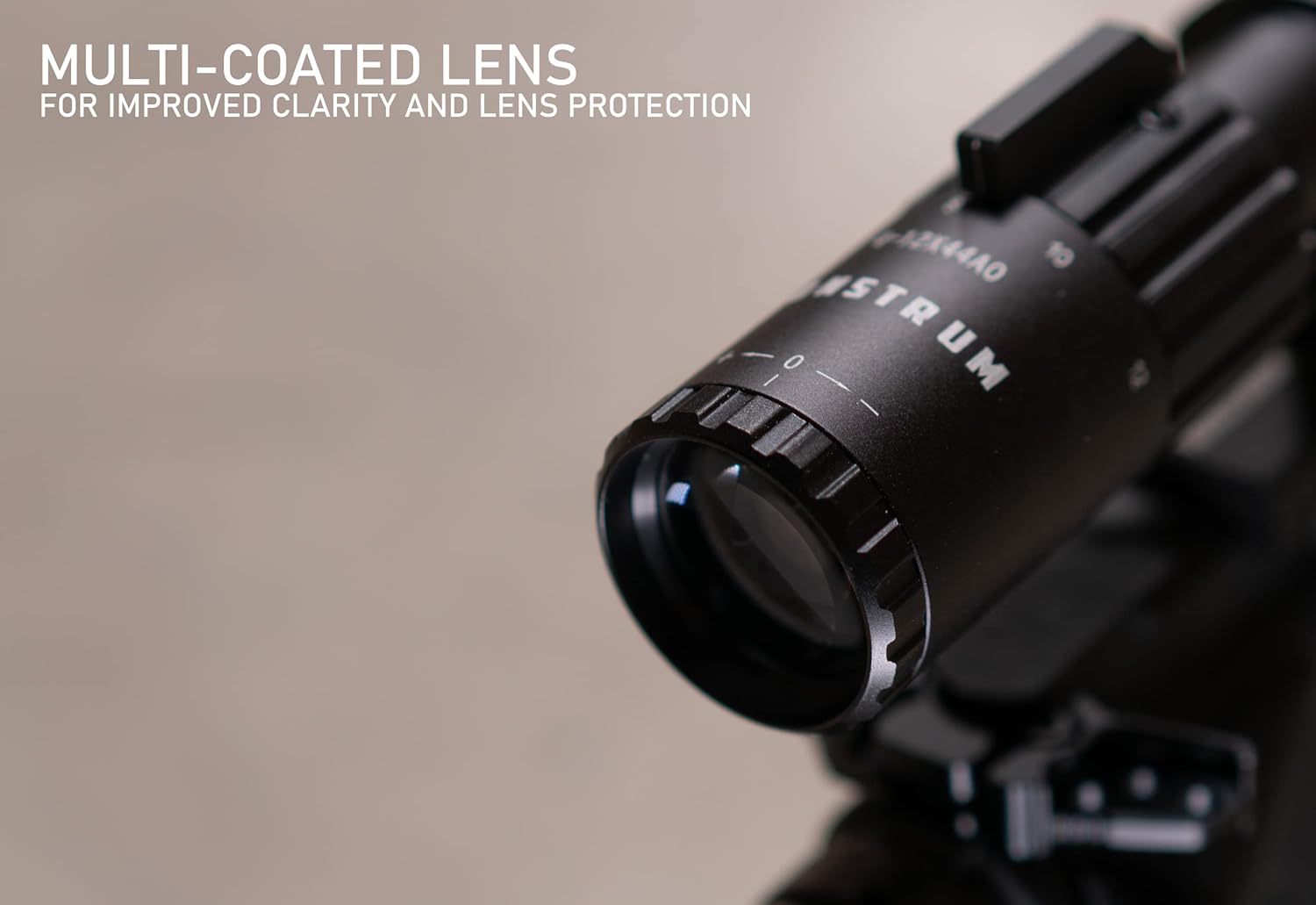 Monstrum 4 12x44 Adjustable Objective Profile Photo