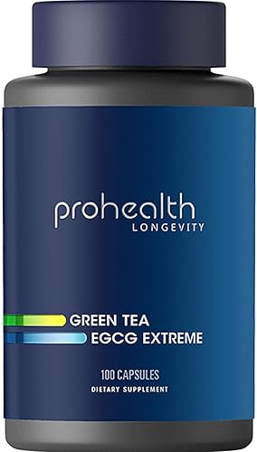 ProHealth Longevity Green Tea EGCG Extreme (390 mg EGCG, 100 Cápsulas) (Suplemento de té verde)