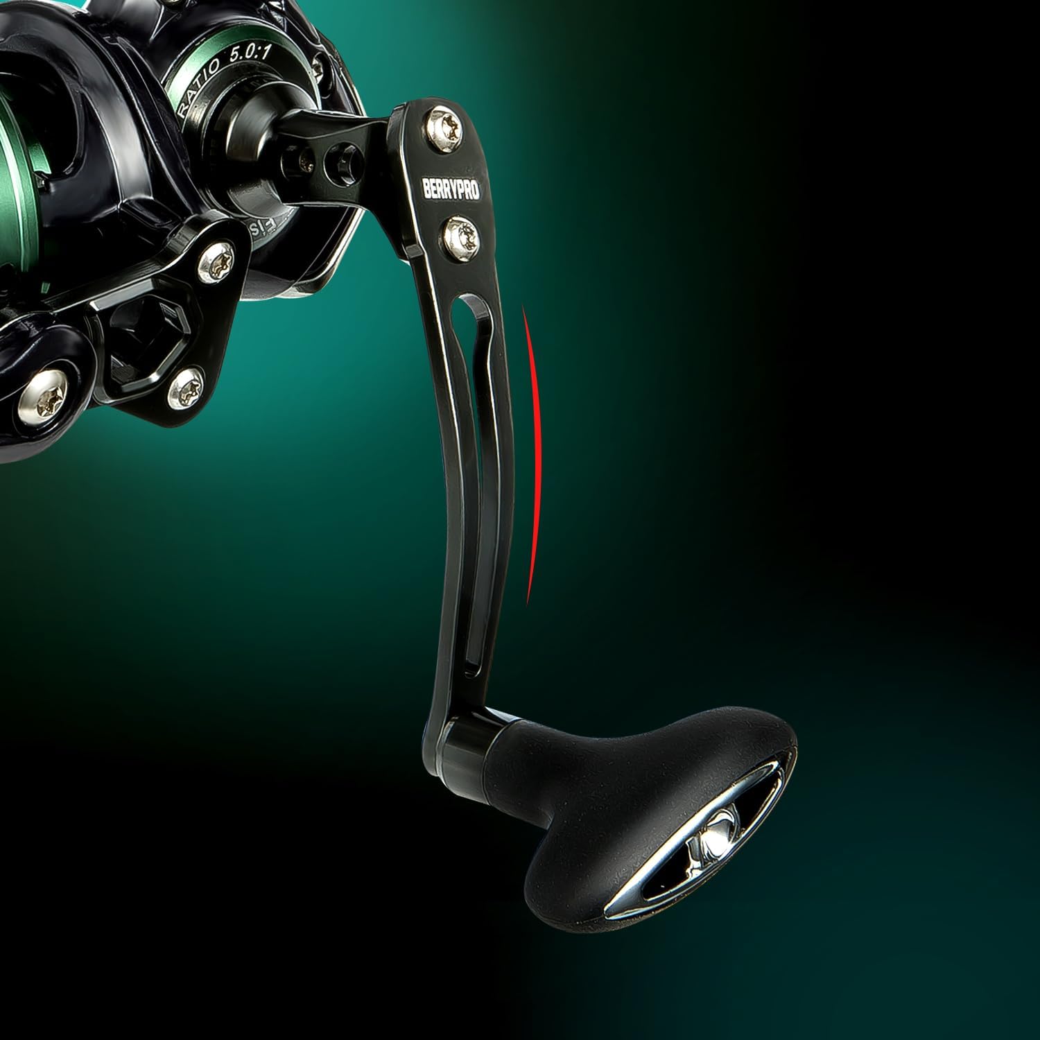 BERRYPRO Metal Spinning Reel Freshwater and Saltwater Spinning Fishing Reel with 7 + 1 Super Smooth Shielded Stainless Steel Ball Bearing, Carbon Fiber Washers