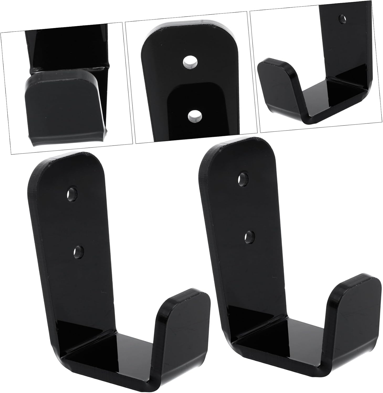 2 Sets Hanging Stands Hockey Stick Rack Fishing Pole Trekking Pole Ski Pole Hockey Stick Display Shelf