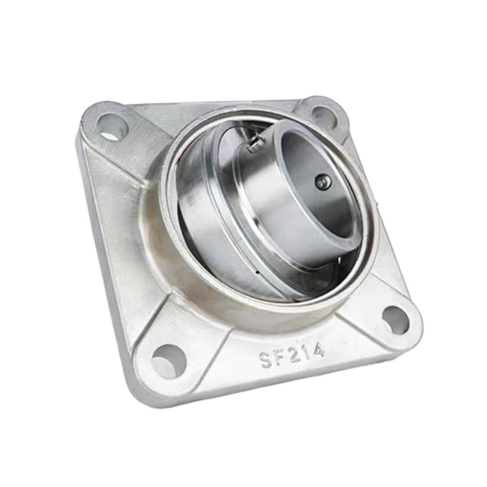 Rodamiento de inserción de base cuadrada de acero inoxidable 304, rodamientos de chumacera montados serie SUCF201 a SUCF210(SUCF206 Bore 30mm)