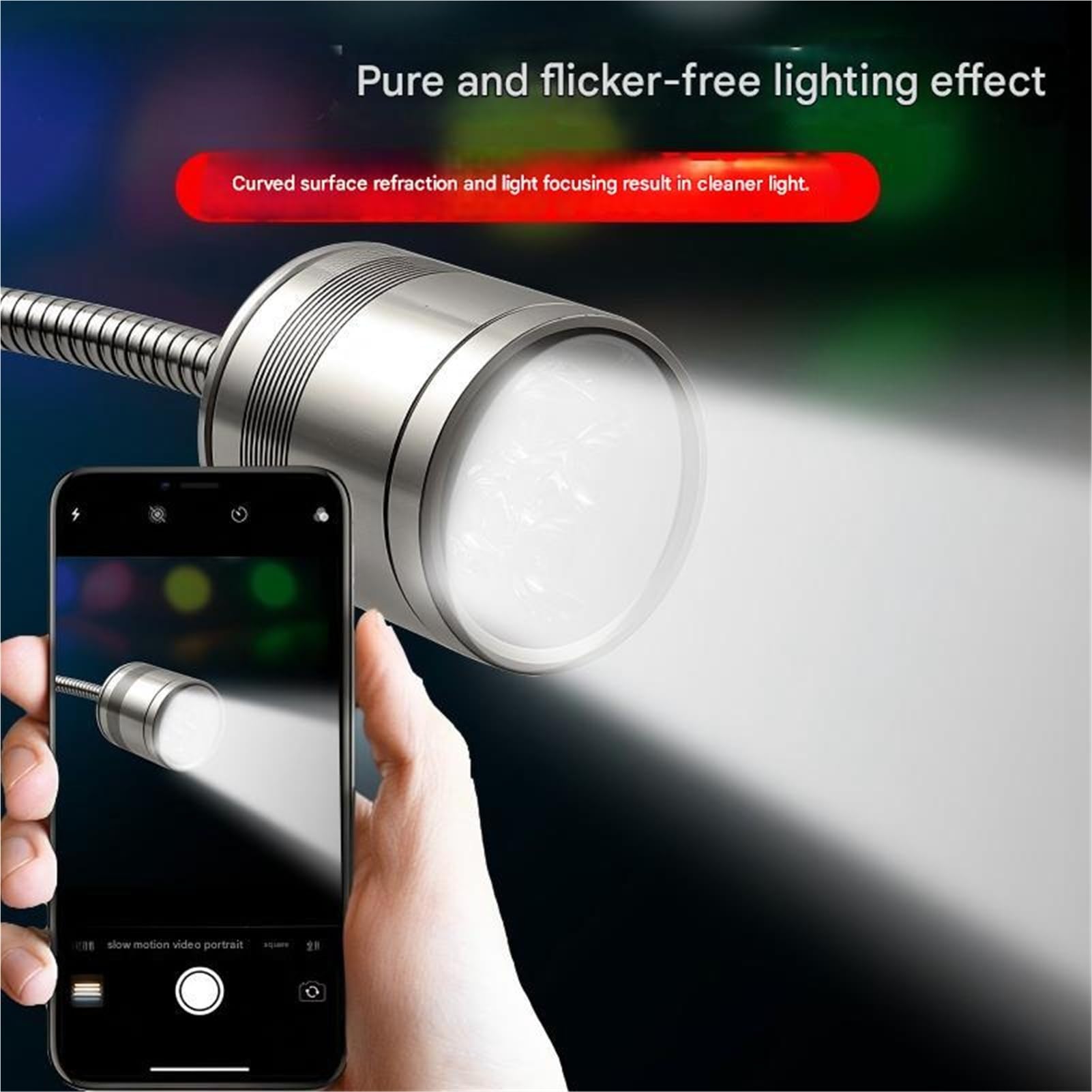 Lavoro 24 V/220 600mm LED Macchina Utensile Luce di Lavoro Tornio Fresatura CNC Illuminazione Magnetica Lampada da Tavolo Flessibile Industriale per Tornio(1W/24V/Strong Magnet)
