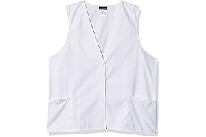 Scrub Vest for Women for Nurses: Cherokee Professionals Lace Trimmed 2610