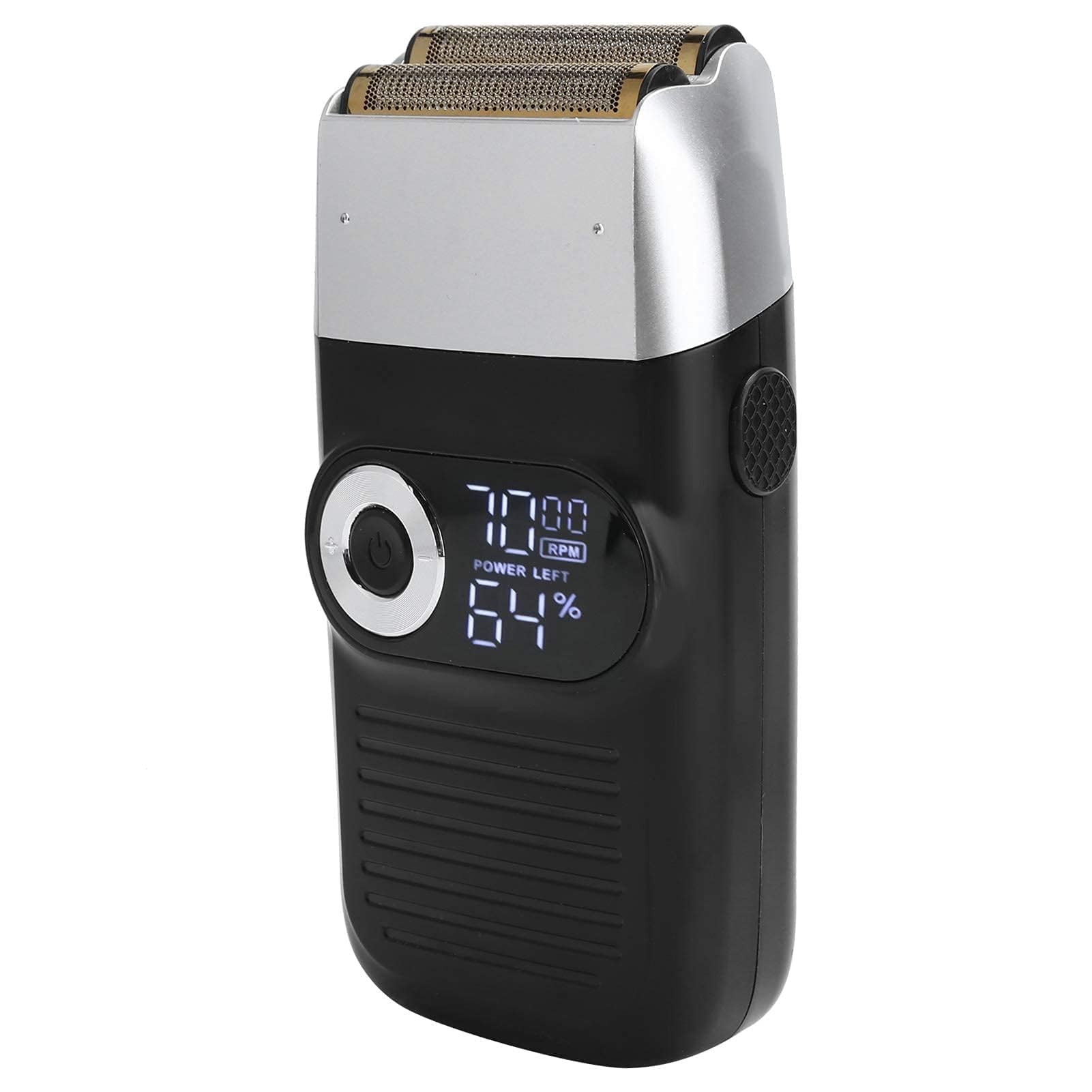 Yosoo Rasoir Électrique Homme Chauve, Coupe Barbe 2en1 USB LCD