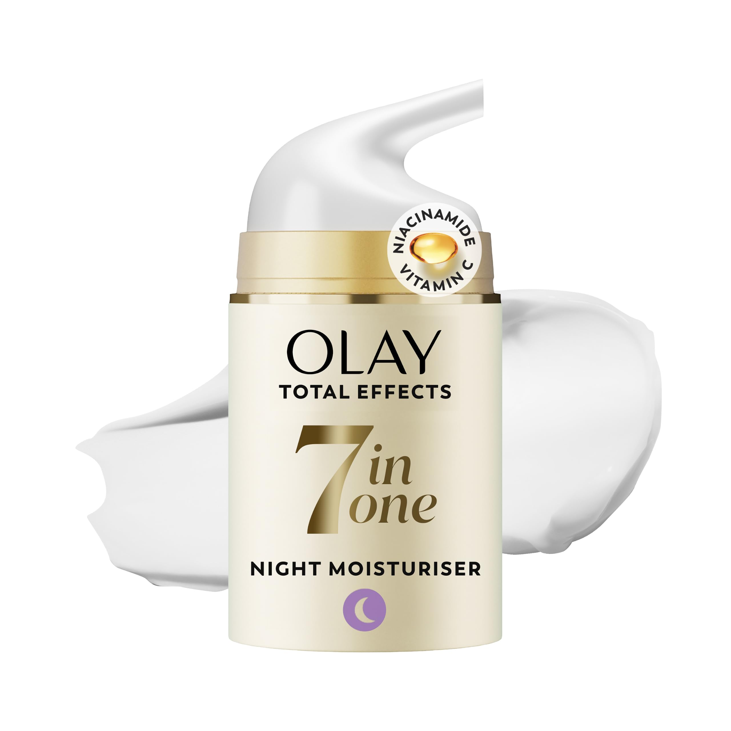 Olay Total Effects 7 in 1 Anti-Ageing Night Moisturiser, 50ml