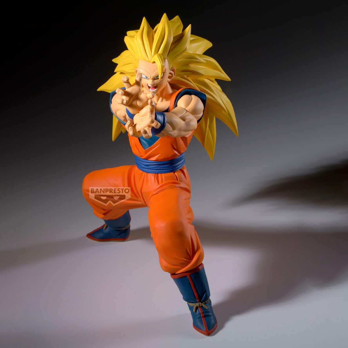 Banpresto Figura de Accion Goku Super Saiyan 3 (Vs Majin Buu (Pure)) Dragon Ball Z - Match Makers 16cm - BP30056P Multicolor - Figura Coleccionable - Ideal para los fanáticos del Anime