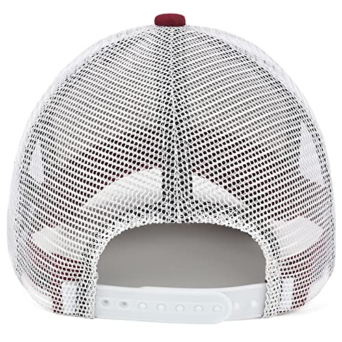 Image of Sports Embroidered Meshback Snapback Hat for Men Women Apparel Gifts
