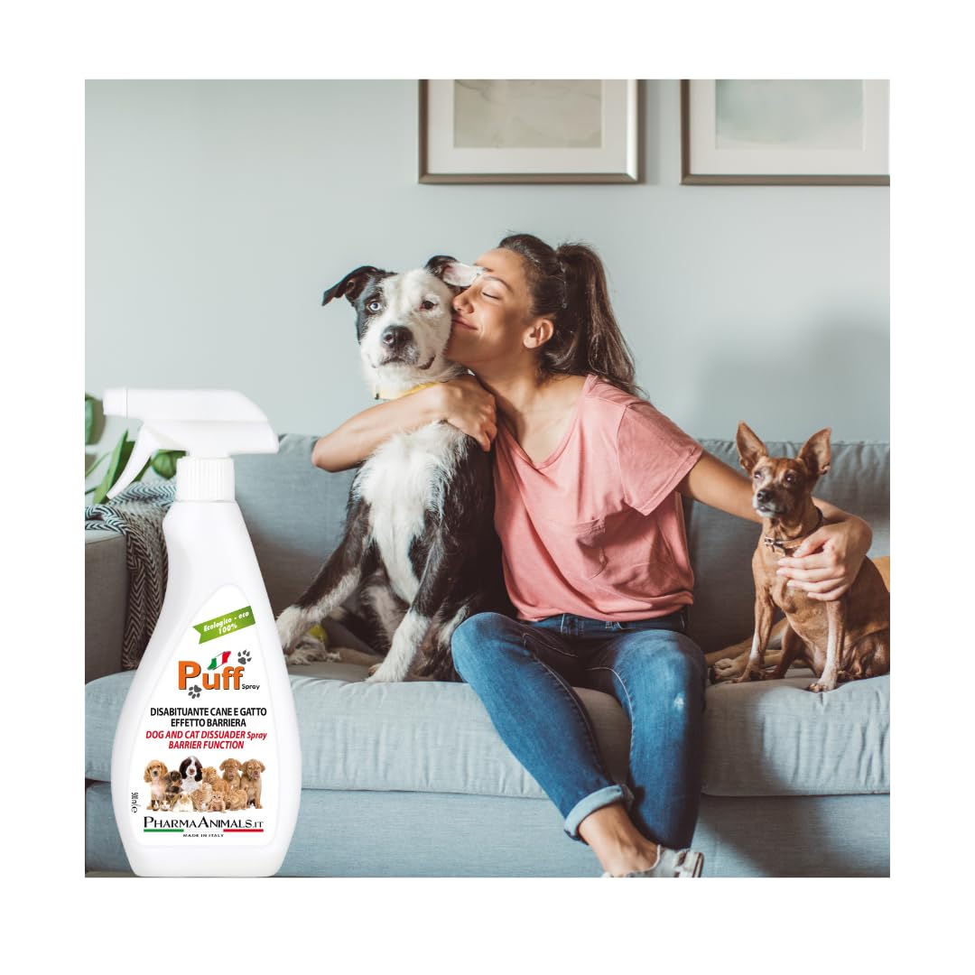 Spray Antimorso per Cani e Gatti 500ml AntiGraffio Antiurina Effetto Barriera