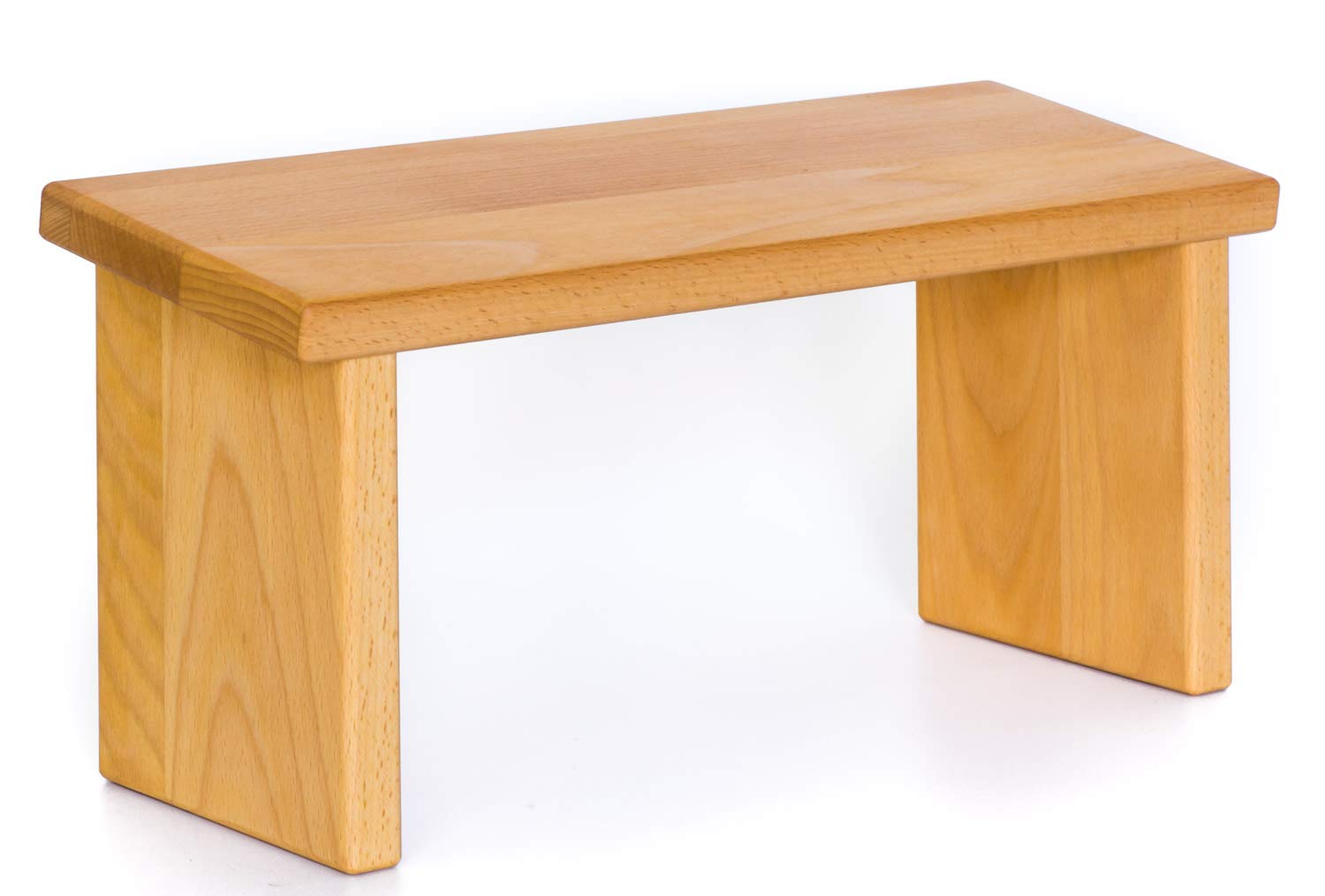 Meditationsbank Holz - Verschiedene Höhen- Buche stabverleimt - Optional mit MeditationsMatte & Polster