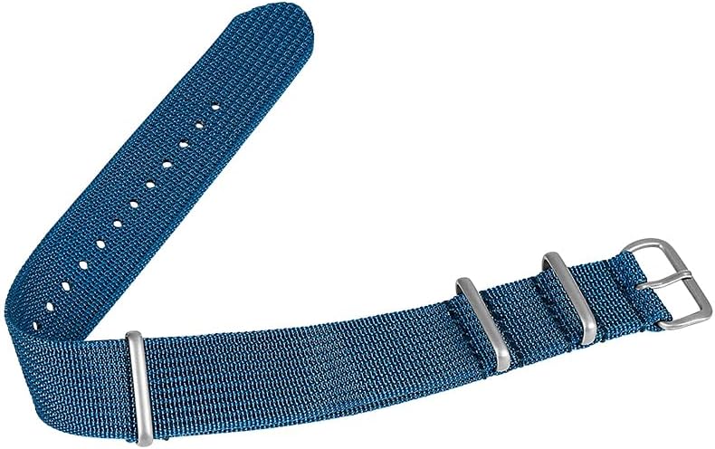 BODERRY Men's Watch Titanium Automatic Field Watch 38mm Military Watch Day Date Function 100M Waterproof with Nylon Strap Japanese NH35 Mechanical Movement & Screw Down Crown—LANDMASTER