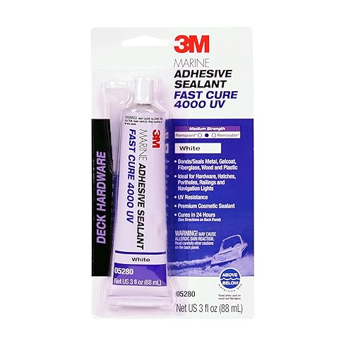 3M Marine calcomanía Sellador 3oz Blanco