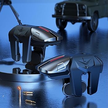 Triggers Joystick 6 Dita Per Gaming Mobile - Compatibile Con PUBG, COD, Android E IPhone