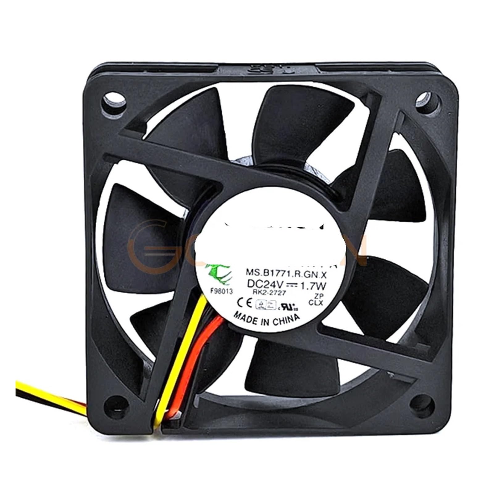 JJKKOZVQF KDE2406PHV1-A 6CM 1.7W DC 24V 6015 60mm 6cm 3 line cooler cooling fans