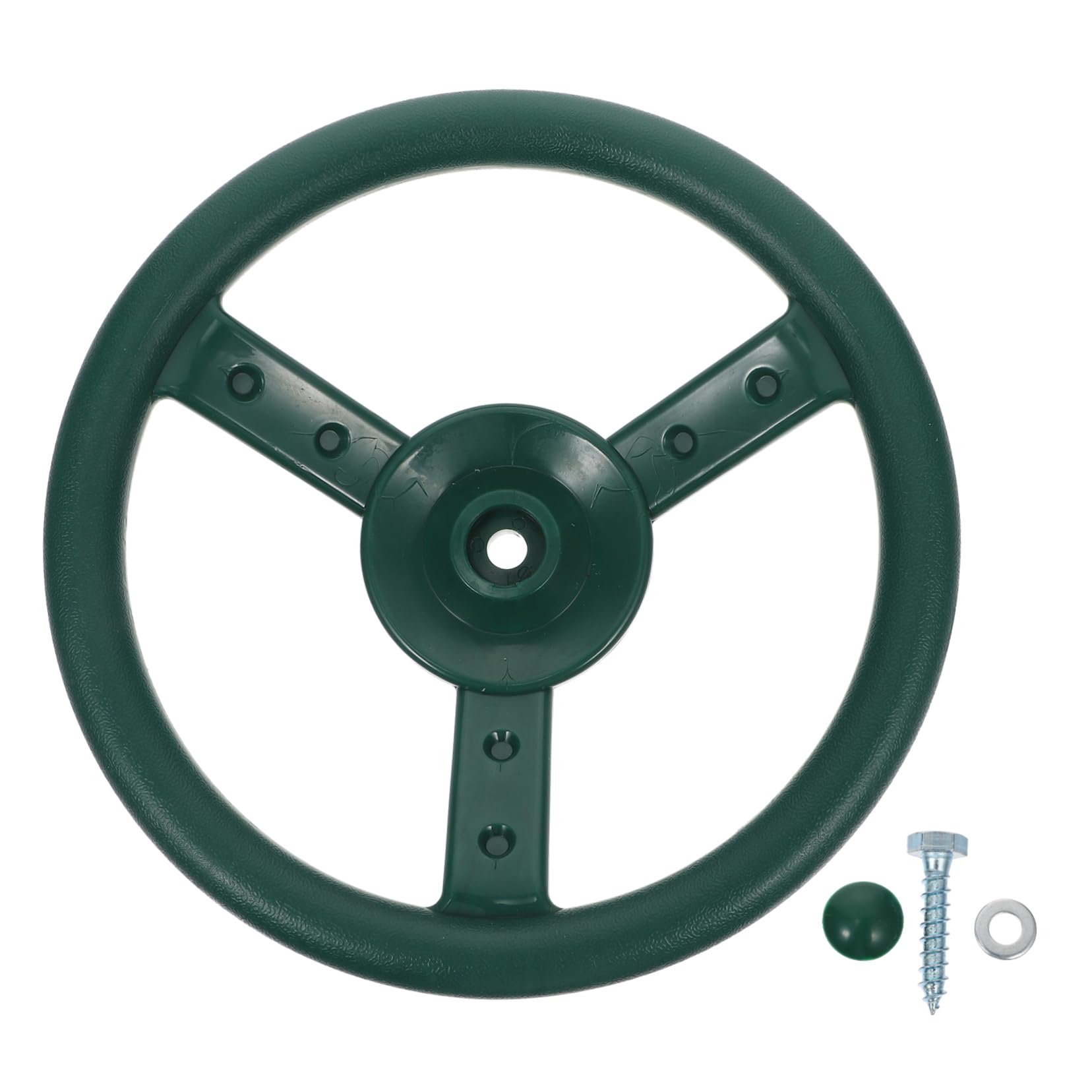 SUPVOX Swing Steering Wheel Interactive Plaything for Outdoor Fun Large Round Swing Disk Accessory for Backyard Playground Material