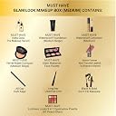 Iba Must Have Glam Look Makeup Box Medium for Women | Pre Makeup Serum | Waterproof Foundation | Matte Compact | Concealer | Matte Forever Non Transfer Lipstick | 3 in 1 Face Palette with Blush Highlighter Contour | 9 in 1 Eyeshadow Palette | Smudge Proof Kajal | Eyeliner| Mascara | Long Lasting & Waterproof Face Makeup | Makeup Kit for Women gallery image