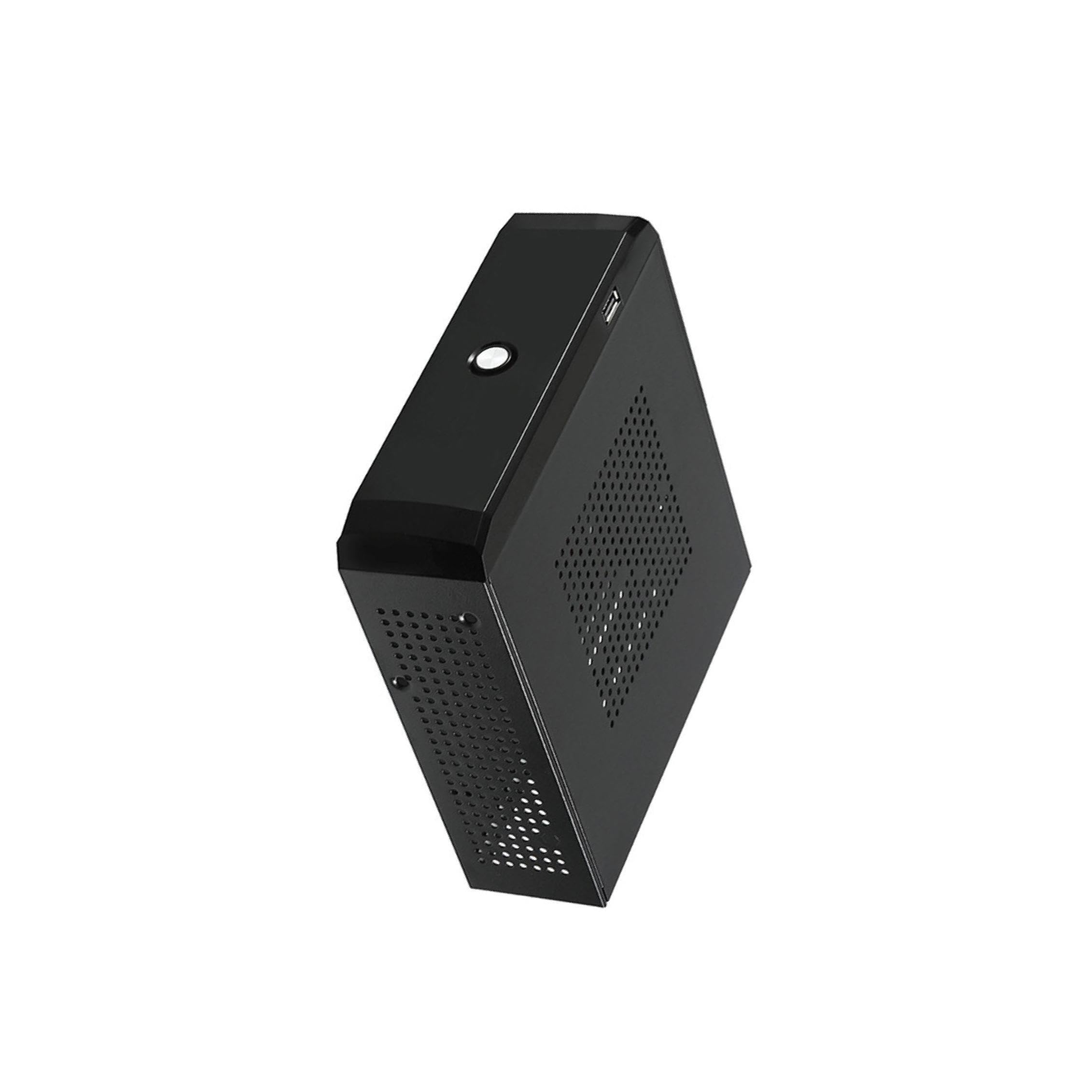 Efficiente case per computer Mini ITX da gioco con involucro in alluminio resistente per prestazioni di lunga durata, alimentatore in metallo, M01, 19x20.5x6 cm