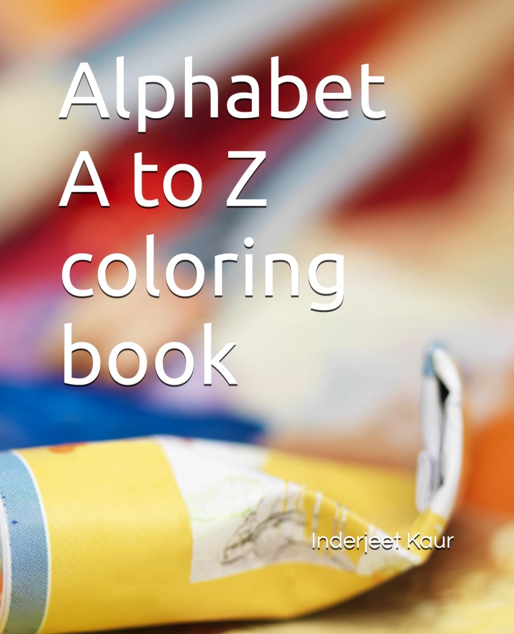Alphabet A to Z coloring book