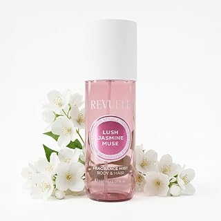 REVUELE Lush Jasmine Muse Acqua Profumata Corpo – 150 ml | Fragranza Floreale e Fruttata con Litchi, Gelsomino e Pitaya | Fresca, Femminile e Luminosa