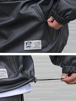 Amazon | [ディーオーピー] レザー セットアップ メンズ 大きい