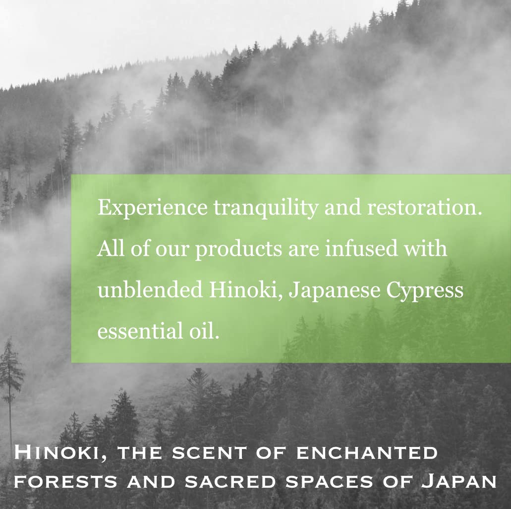 TE + TE Hinoki Moisturizer Infused with Pure Japanese Hinoki Essential Oil | Travel Size 2 fl. Oz | Soothing Lotion | Plant-based