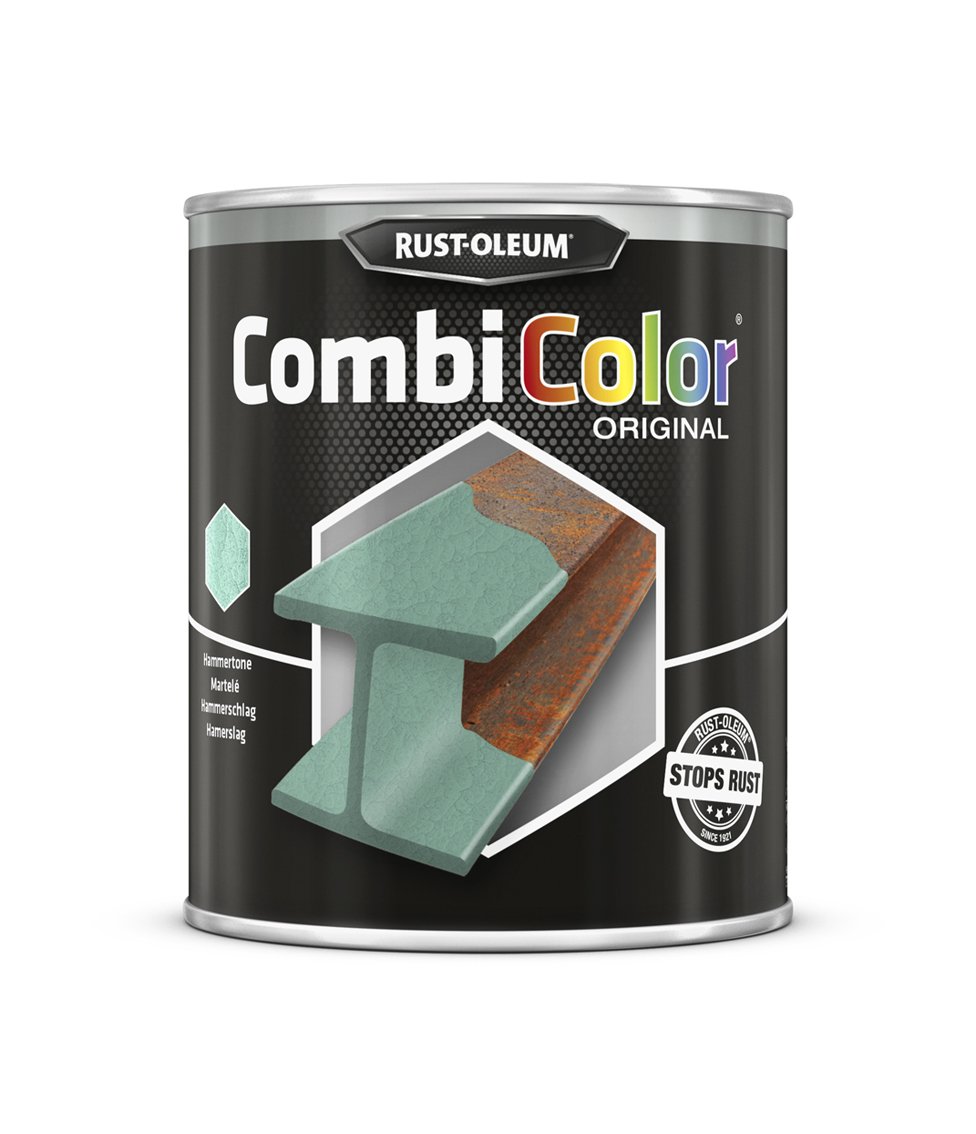 RUST-OLEUM 7332.0.75 Combicolor Original Hammerschlag, lichtgrün
