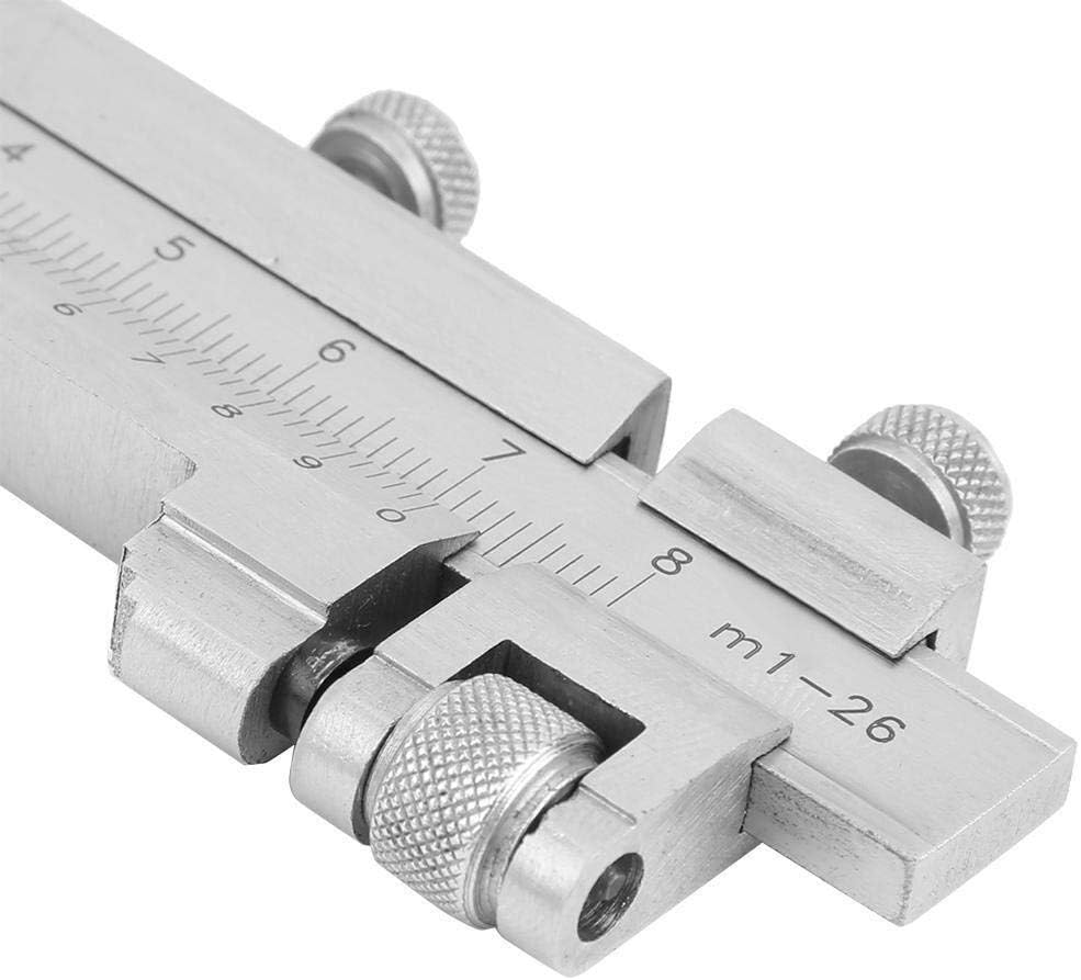 Stainless Steel Gear Tooth Vernier Caliper Thickness Gauge Measuring
