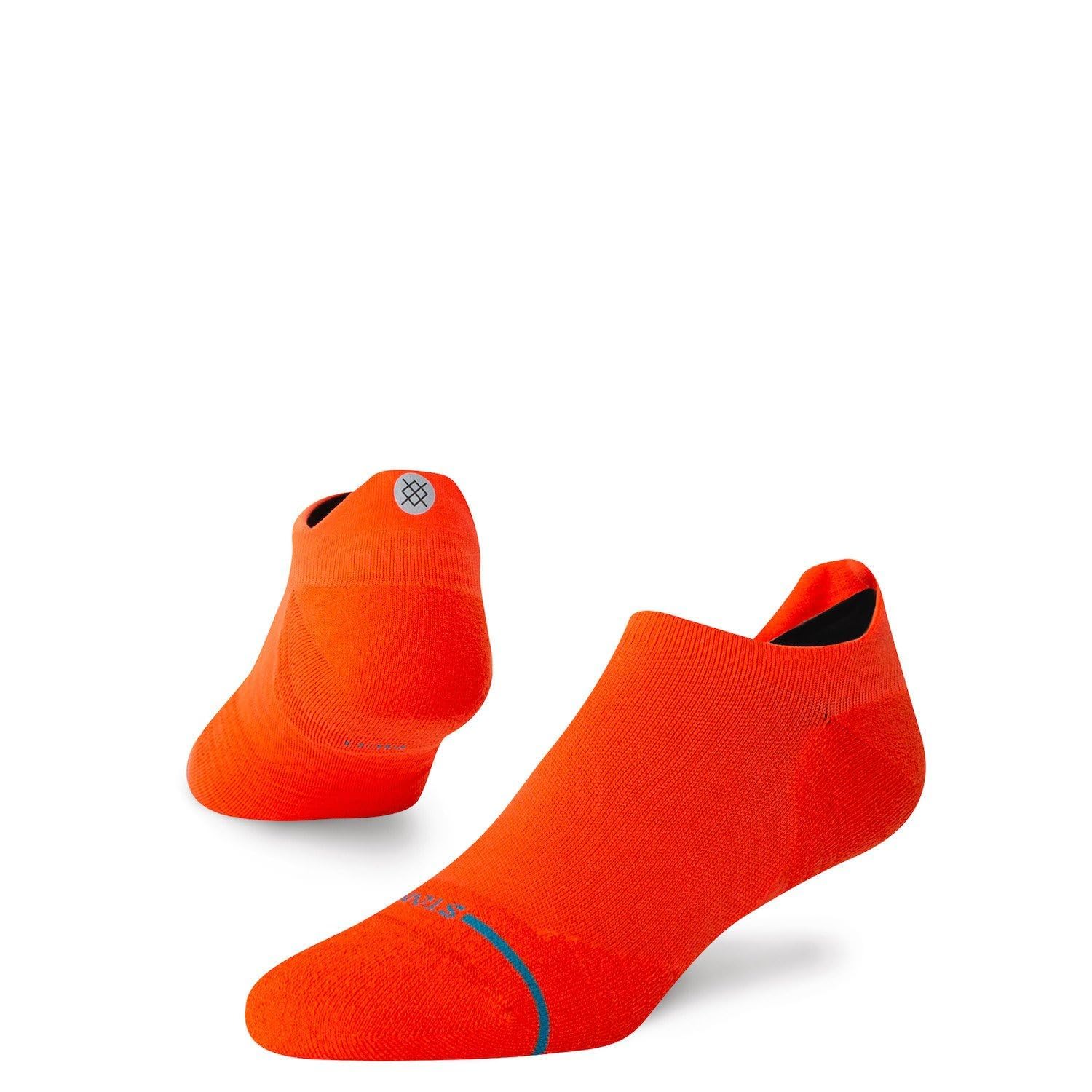 Stance Iconic Light Tab Socks Performance Athletic Freshtek Tomato Red Ankle Medium