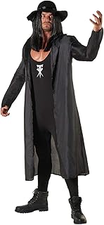 WWE Costume Adult - WWE Undertaker Costume for Men - Wrestling Outfit for Fans - Halloween Cosplay - Buy now