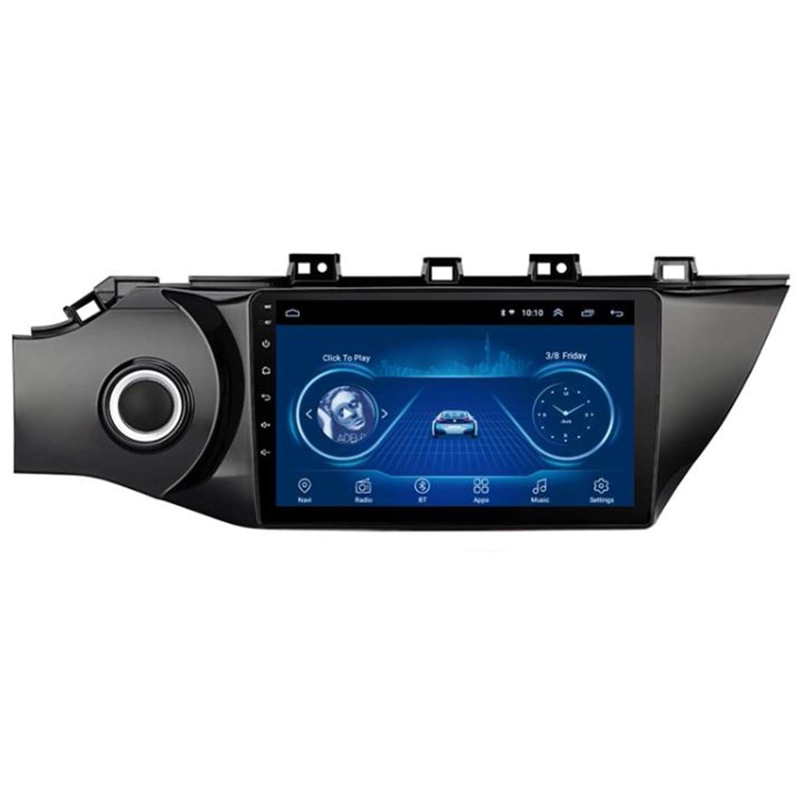 Pantalla táctil Android 9 pulgadas con GPS Sat Nav y Bluetooth para KIA Rio 3